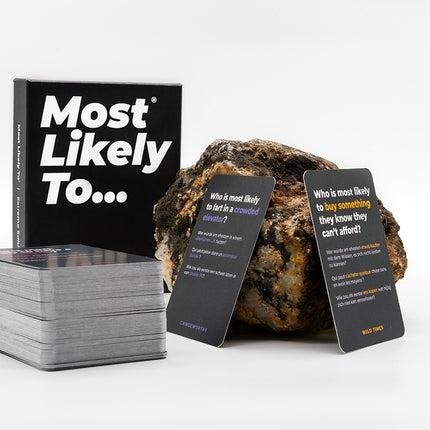 Most Likely To® Extreme Edition – Party Card Game With 220 Questions