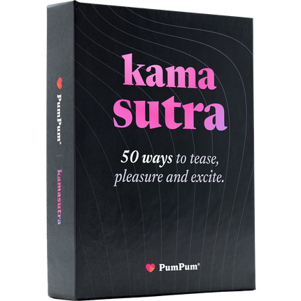 PumPum® Kamasutra – Kartenspiel für Paare mit 50 XL Karten – Deutsch & Englisch 