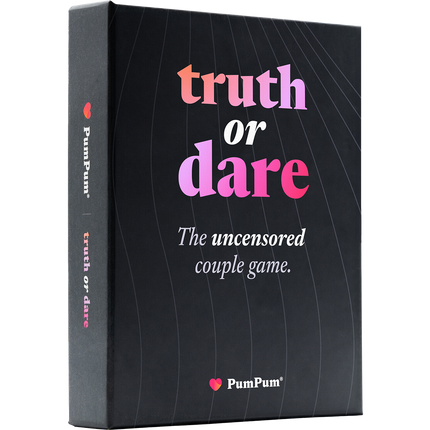 PumPum® Wahrheit oder Pflicht – Spiel für Paare mit 110 Karten – Deutsch & Englisch